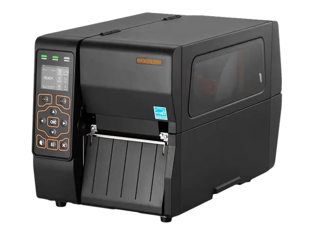 BIXOLON XT3-43 - Etikettendrucker - Thermodirekt / Thermotransfer - Rolle (11,4 cm) - 300 dpi - bis zu 152 mm/Sek. - USB, seriell, Gigabit LAN, USB-Host