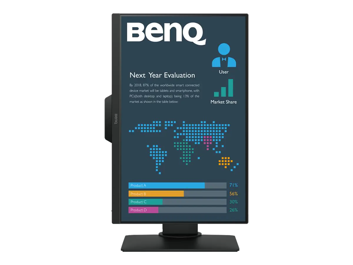 BenQ BL2381T - LED-Monitor - 57.2 cm (22.5") 9H.LHMLA.TBE