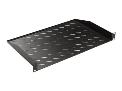 Ekivalan Systems BEACCFS1U2P400BL, Einschub, Schwarz, 1U, 48,3 cm (19"), 400 mm, 486 mm
