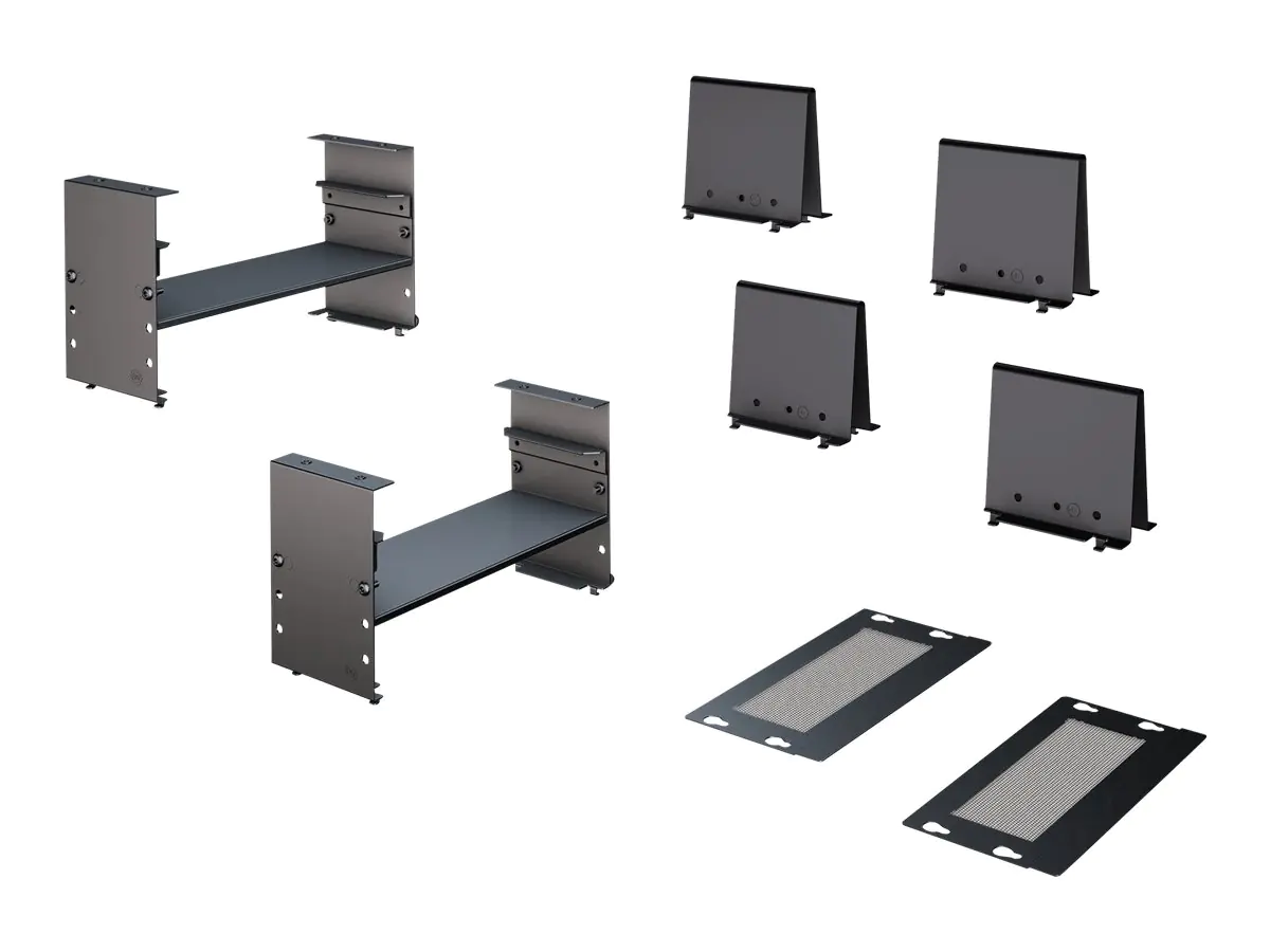 APC Rack-Wannen-Adapter-Kit - Schwarz - für AR8585