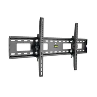 Eaton Tripp Lite Series Display TV LCD Wall Monitor Mount Tilt 45" to 85" TVs / EA / Flat-Screens - Klammer - Niedrigprofilmontage - für Flachbildschirm - Stahl - Schwarz - Bildschirmgröße: 114.3-215.9 cm (45"-85") - Wandmontage