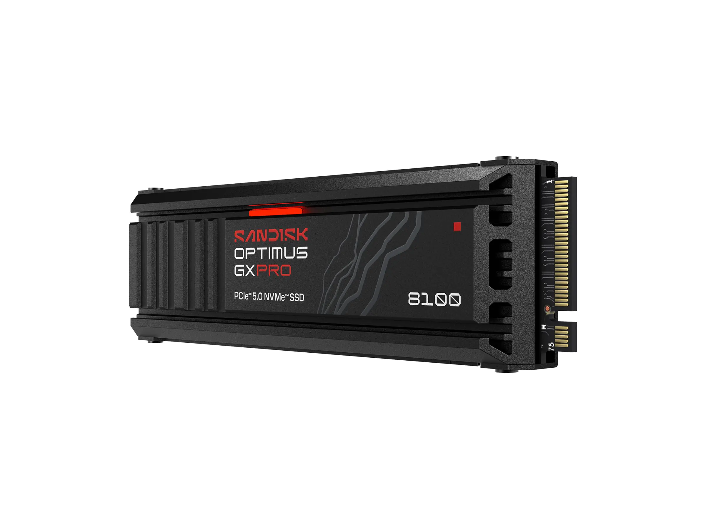 SanDisk Optimus GX PRO 8100 - SSD - verschlüsselt - 1 TB - intern - M.2 2280 S3-M (M.2 2280 S3-M)