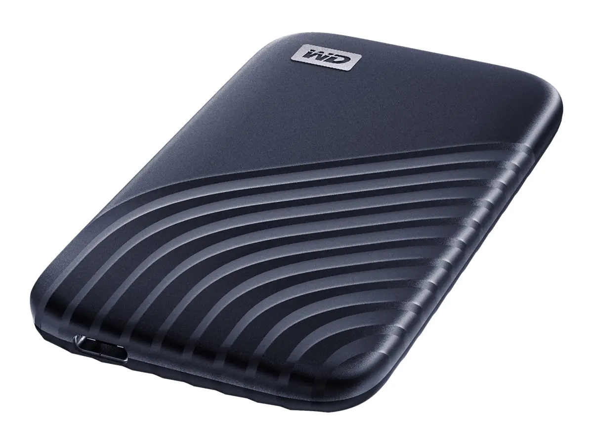 WD My Passport SSD WDBAGF0020BBL - SSD - verschlüsselt - 2 TB - extern (tragbar) - USB 3.2 Gen 2 (USB-C Steckverbinder) - 256-Bit-AES - Mitternachtsblau WD My Passport SSD WDBAGF0020BBL - SSD - verschlüsselt - 2 TB - extern (tragbar) - USB 3.2 Gen 2 (USB-C Steckverbinder) - 256-Bit-AES - Mitternachtsblau