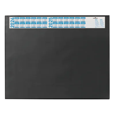 DURABLE Schreibunterlage 720401 520x650mm Jahreskalender schwarz DURABLE Schreibunterlage 720401 520x650mm Jahreskalender schwarz