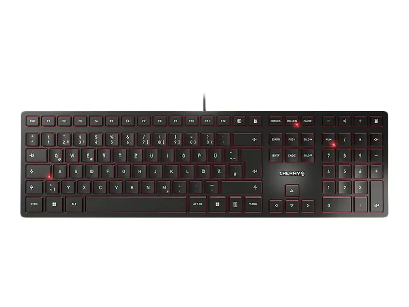 CHERRY KC 6000 SLIM - Tastatur - USB - Deutsch - Tastenschalter: CHERRY SX - Schwarz CHERRY KC 6000 SLIM - Tastatur - USB - Deutsch - Tastenschalter: CHERRY SX - Schwarz