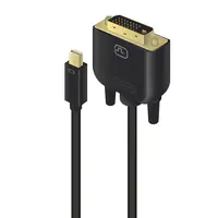 ALOGIC SmartConnect - Videokabel - Mini DisplayPort (M) zu DVI-D (M) - 2 m - Daumenschrauben - Schwarz