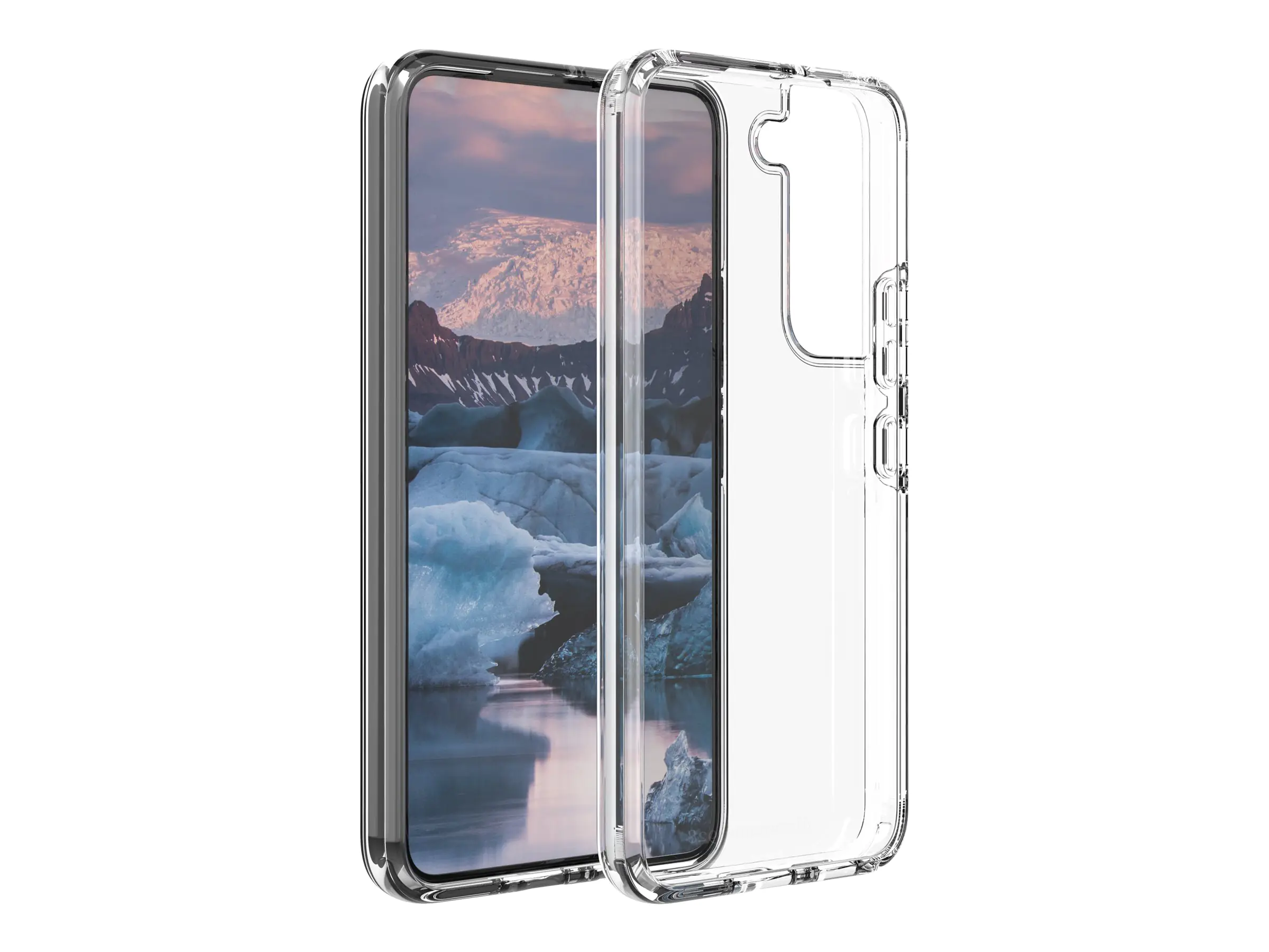 dbramante1928 Iceland Pro - Hintere Abdeckung für Mobiltelefon - kompatibel mit MagSafe - recycelter Kunststoff - klar - für Samsung Galaxy S22+