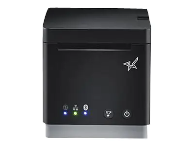 Star mC-Print2 MCP21 LB BK E+U - Belegdrucker - Thermodirekt - Rolle (5,8 cm) - 203 dpi - bis zu 100 mm/Sek. - USB, LAN, Bluetooth, USB-Host, Lightning - Cutter - Schwarz