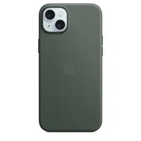 Apple - Hintere Abdeckung für Mobiltelefon - kompatibel mit MagSafe - FineWoven - Evergreen - für iPhone 15 Plus Apple - Hintere Abdeckung für Mobiltelefon - kompatibel mit MagSafe - FineWoven - Evergreen - für iPhone 15 Plus