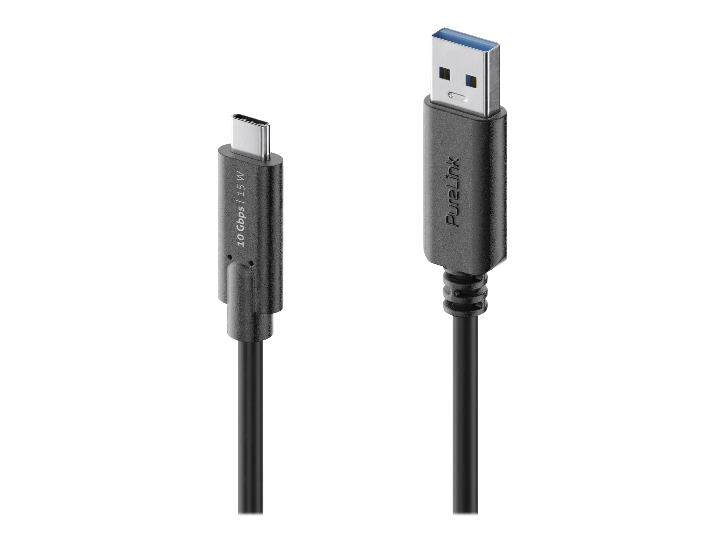 PureLink Premium USB 3.2 (Gen 2) USB-C / USB-A Kabel schwarz 1m PureLink Premium USB 3.2 (Gen 2) USB-C / USB-A Kabel schwarz 1m