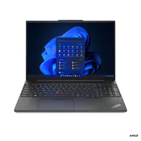 Lenovo ThinkPad E16 Gen 1 21JT - AMD Ryzen 7 7730U / 2 GHz - Win 11 Pro - Radeon Graphics - 16 GB RAM - 1 TB SSD TCG Opal Encryption 2, NVMe - 40.6 cm (16") IPS 1920 x 1200 - Wi-Fi 6 - Graphite Black - kbd: Deutsch - mit 1 Jahr Lenovo Premier Support