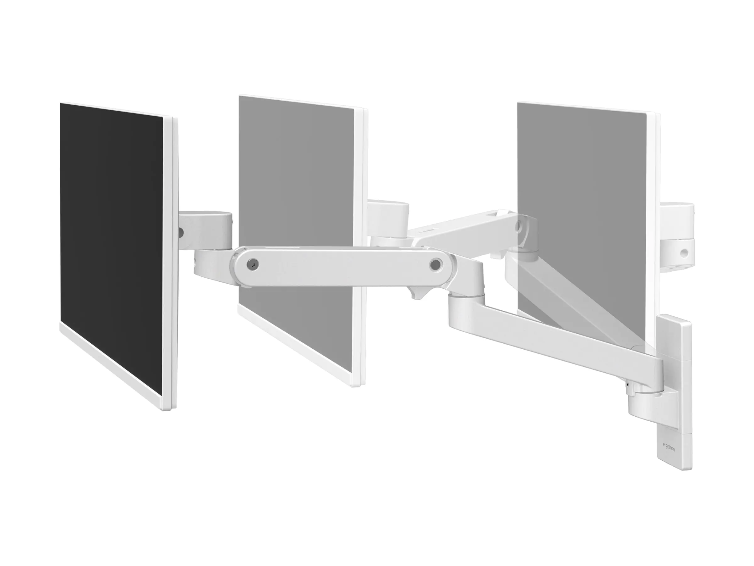 Ergotron LX Pro - Befestigungskit (Monitorarm) - für LCD-Display - Aluminium - weiß - Bildschirmgröße: bis zu 86,4 cm (bis zu 34 Zoll) - Wandmontage
