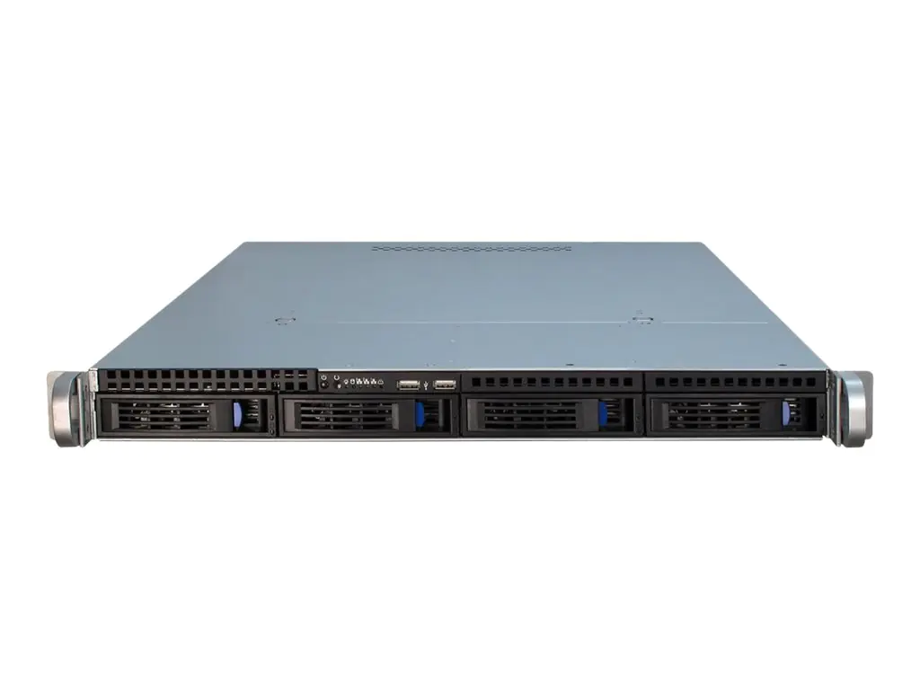 Inter-Tech IPC 1U-1404 - Rack-Montage - 1U - SSI EEB - SATA/SAS - Hot-Swap - keine Spannungsversorgung (EPS2U) - USB