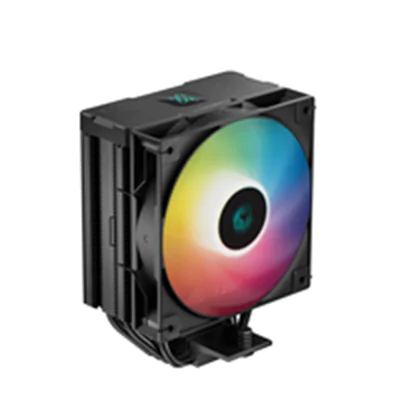 Deepcool AG400 DIGITAL ARGB 4x Heat Pipe All Black Single Tower CPU Air Cooler - AMD Sockel AM4