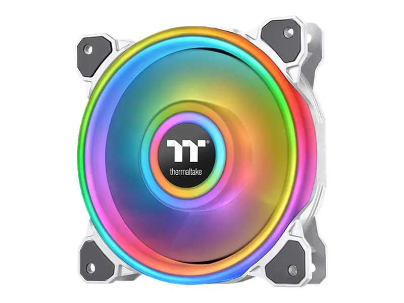 Thermaltake Riing Quad 12 RGB Radiator Fan TT - Premium Edition - Gehäuselüfter - 120 mm - weiß