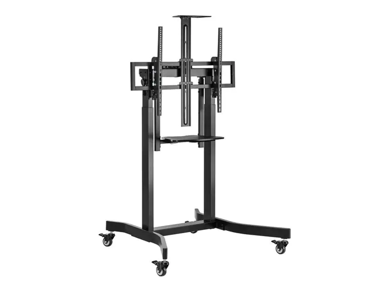 Equip Bodenstandhalter 55-100"/1TFT 120kg 1Ablage schwarz lite Retail