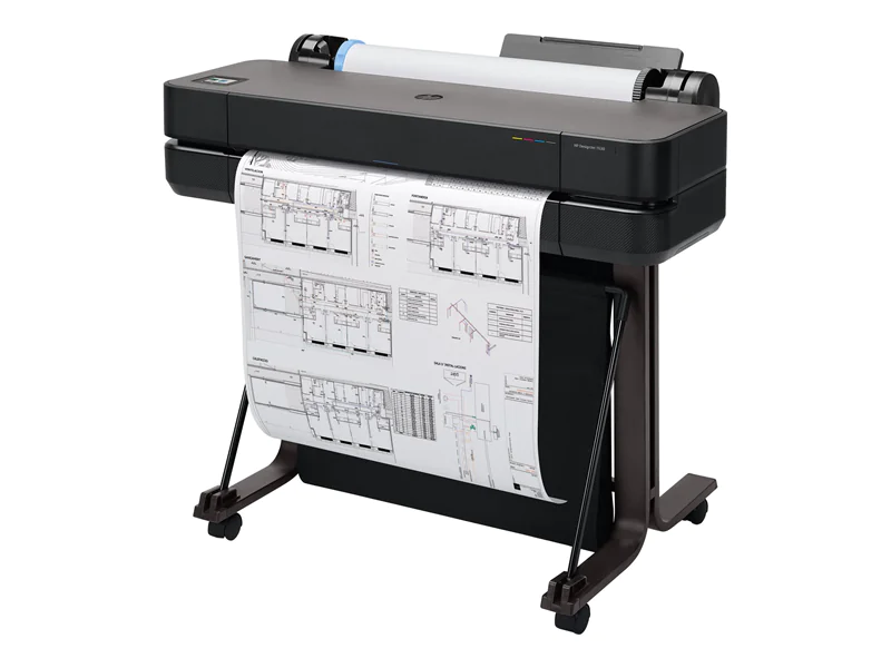 HP DesignJet T630 - 914 mm (36") Großformatdrucker - Farbe - Tintenstrahl - A0, ANSI D, Rolle (91,4 cm x 45,7 m) - 2400 x 1200 dpi - bis zu 0.5 Min./Seite (einfarbig)/ bis zu 0.5 Min./Seite (Farbe) - USB 2.0, LAN, Wi-Fi