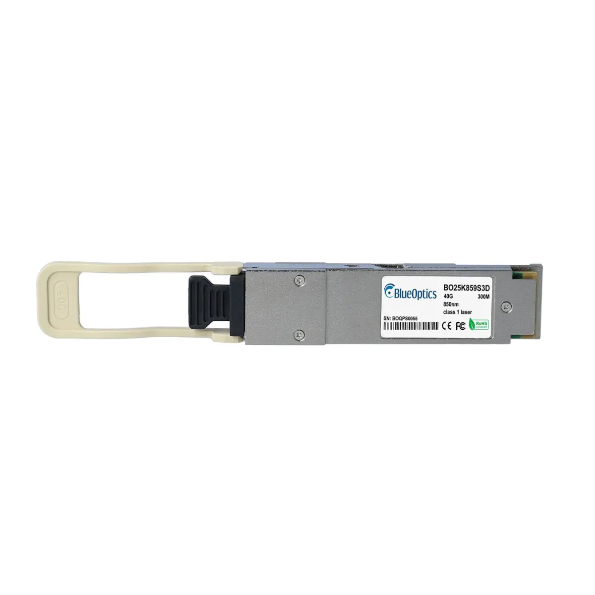 BlueOptics HPE X140 JG709A BlueOptics BO25K859S3D QSFP Transceiver, 40GBASE-ESR4, Multimode Fiber,