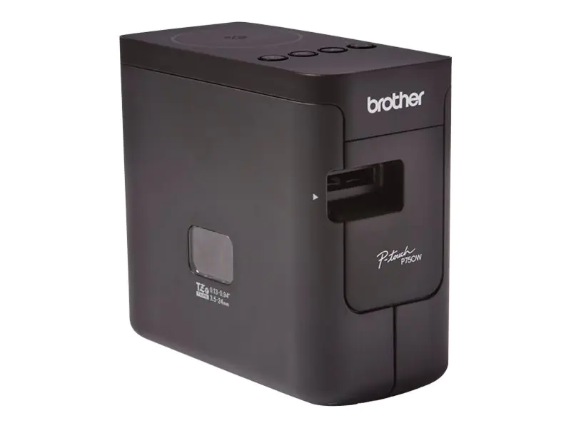 Brother P-Touch PT-P750W - Etikettendrucker - Thermotransfer - Rolle (2,4 cm) - 180 x 360 dpi - bis zu 30 mm/Sek. - USB 2.0, Wi-Fi(n), NFC - Cutter Brother P-Touch PT-P750W - Etikettendrucker - Thermotransfer - Rolle (2,4 cm) - 180 x 360 dpi - bis zu 30 mm/Sek. - USB 2.0, Wi-Fi(n), NFC - Cutter