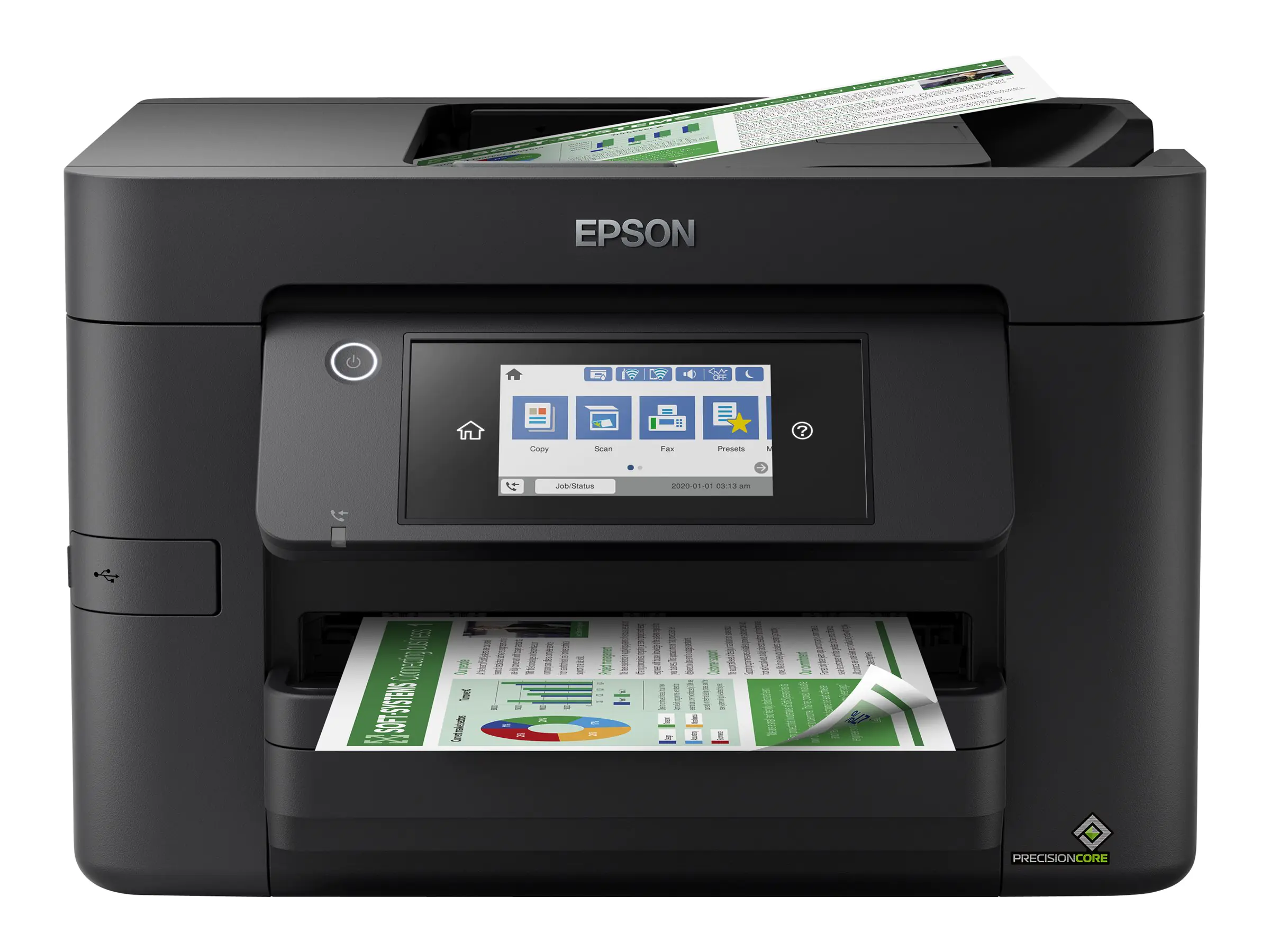 Epson WorkForce Pro WF-4825DWF - Multifunktionsdrucker - Farbe - Tintenstrahl - A4 (210 x 297 mm) C11CJ06404