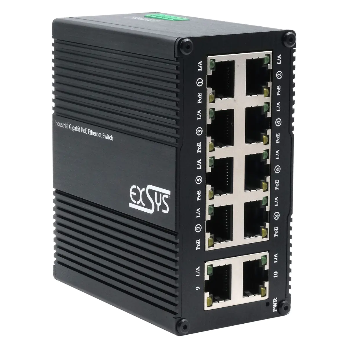 Exsys EX-62026P - Industrie Switch - Switch - 1 Gbps EX-62026POE