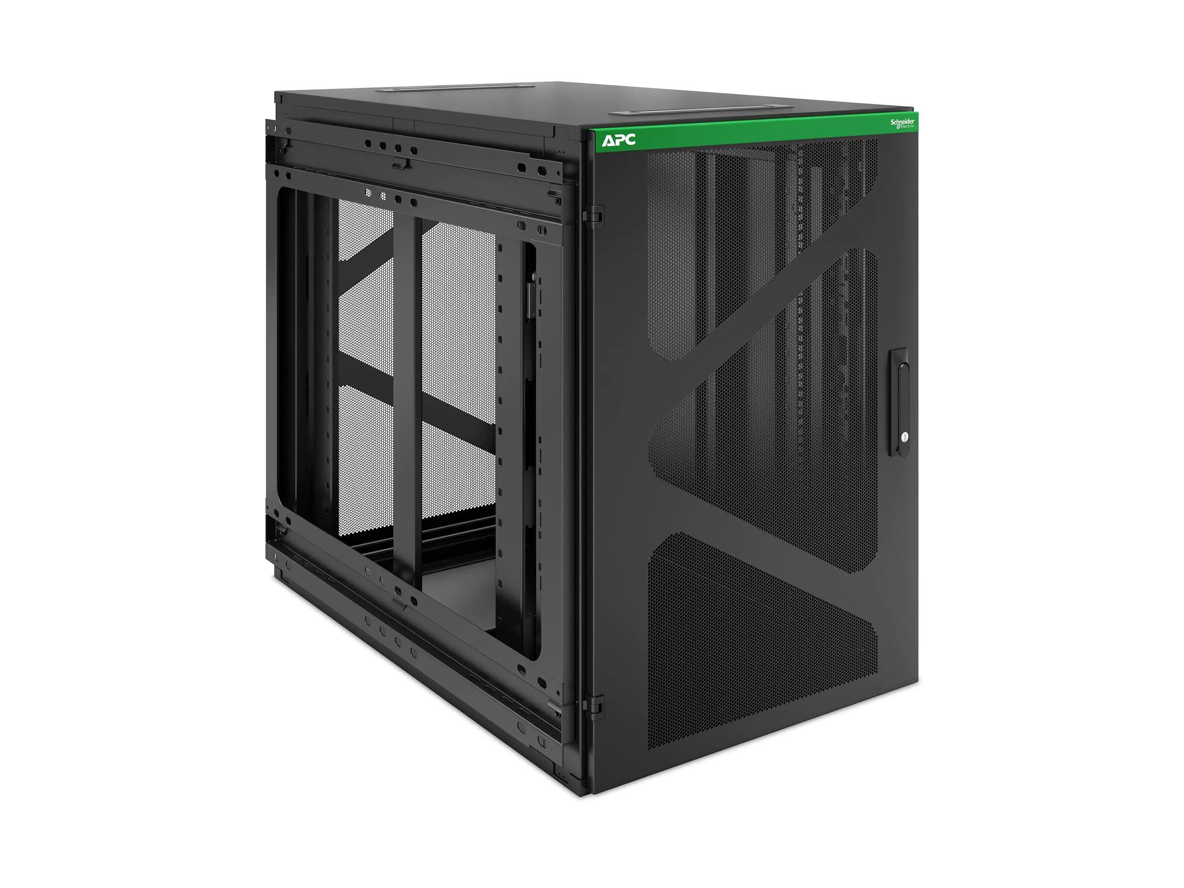 APC NetShelter - Schrank - geeignet für Wandmontage - 18U - 48.3 cm (19")