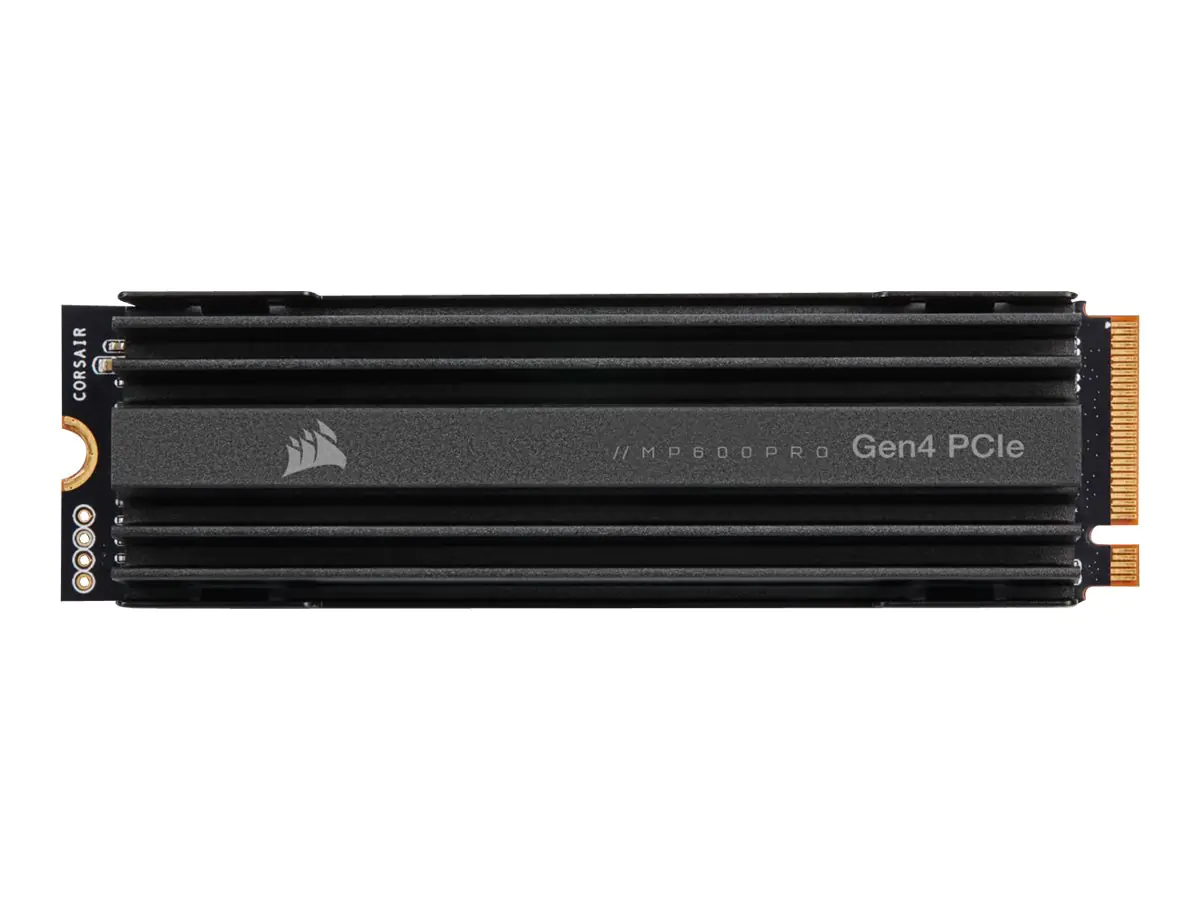 CORSAIR MP600 PRO - SSD - 4 TB - intern - M.2 2280 - PCIe 4.0 x4 (NVMe) - 256-Bit-AES - integrierter Kühlkörper