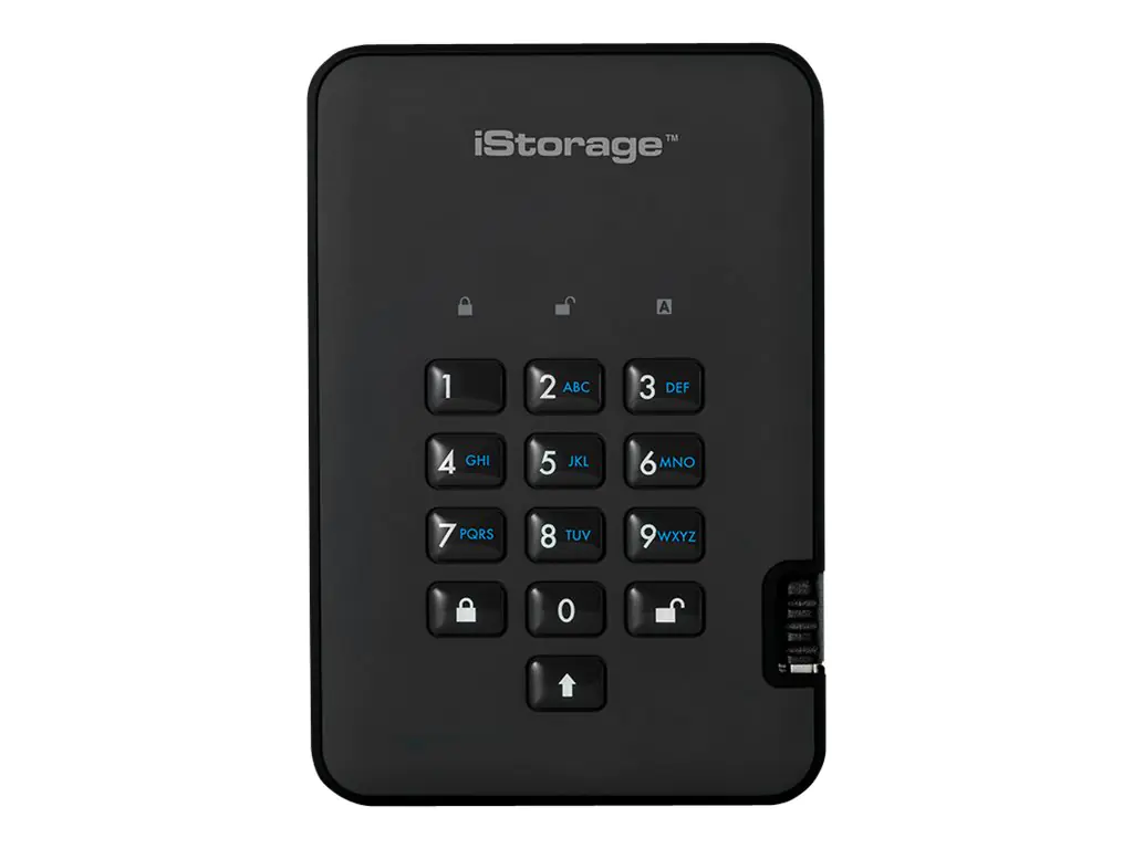iStorage diskAshur² - Festplatte - verschlüsselt - 1 TB - extern (tragbar)