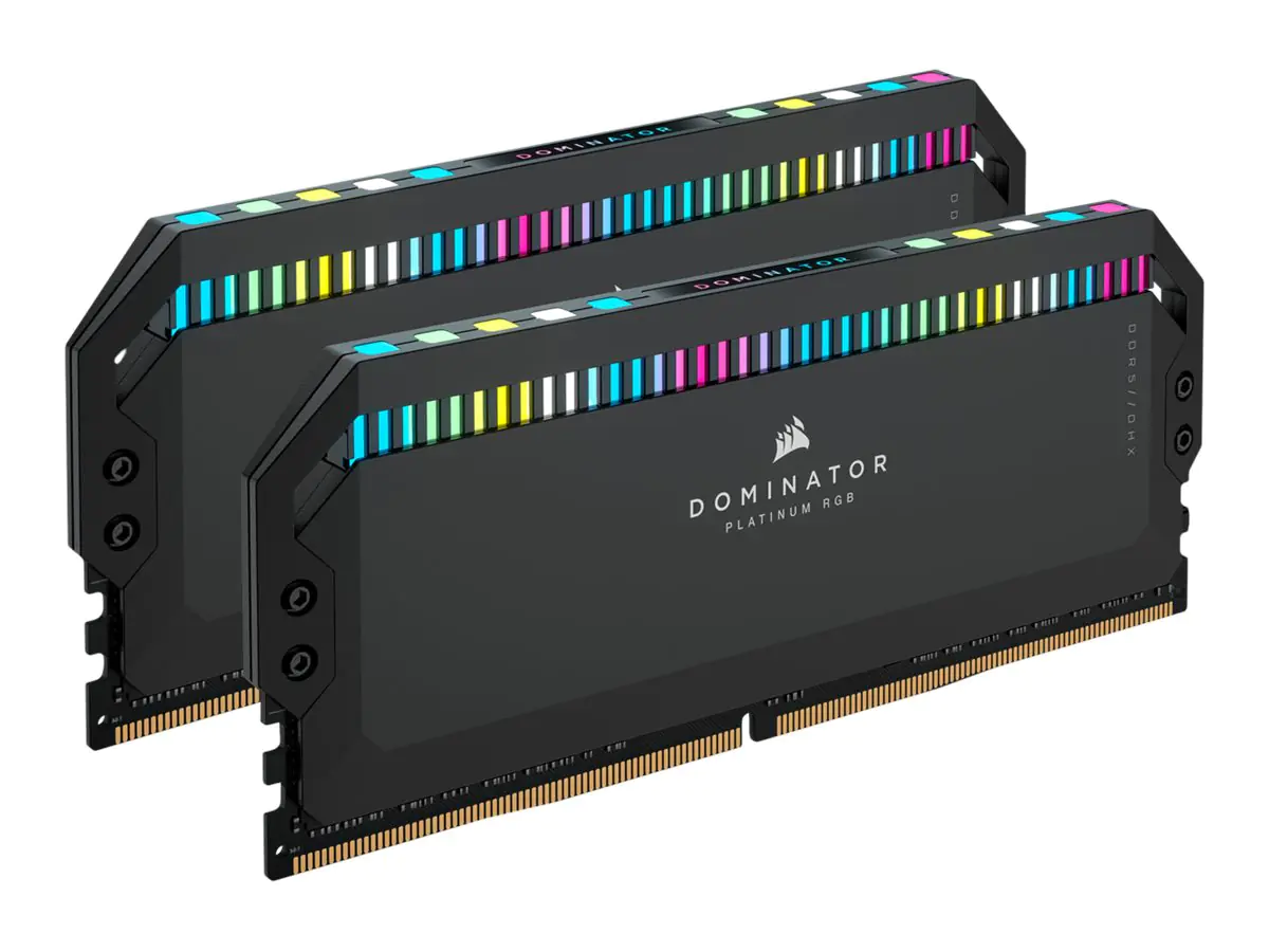 CORSAIR Dominator Platinum RGB - DDR5 - Kit - 32 GB: 2 x 16 GB - DIMM 288-PIN - 3000 MHz / PC5-48000 - CL36 - 1.4 V - Schwarz