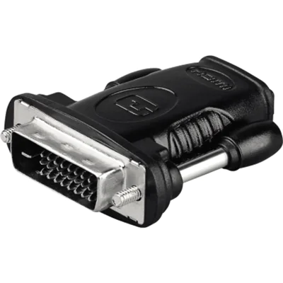 Goobay Adapter HDMI/DVI-D 68482 HDMI Buchse auf DVI-D Stecker Goobay Adapter HDMI/DVI-D 68482 HDMI Buchse auf DVI-D Stecker