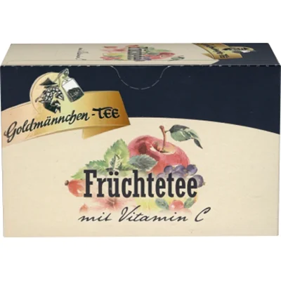 Goldmännchen Tee 4474 Früchtetee mit Vitamin C 20 St./Pack. Goldmännchen Tee 4474 Früchtetee mit Vitamin C 20 St./Pack.