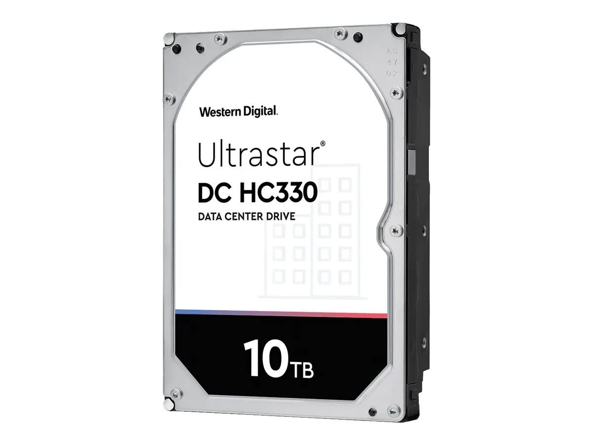 WD Ultrastar DC HC330 WUS721010AL5204 - Festplatte - verschlüsselt - 10 TB - intern - 3.5" (8.9 cm) - SAS 12Gb/s - 7200 rpm - Puffer: 256 MB WD Ultrastar DC HC330 WUS721010AL5204 - Festplatte - verschlüsselt - 10 TB - intern - 3.5" (8.9 cm) - SAS 12Gb/s - 7200 rpm - Puffer: 256 MB