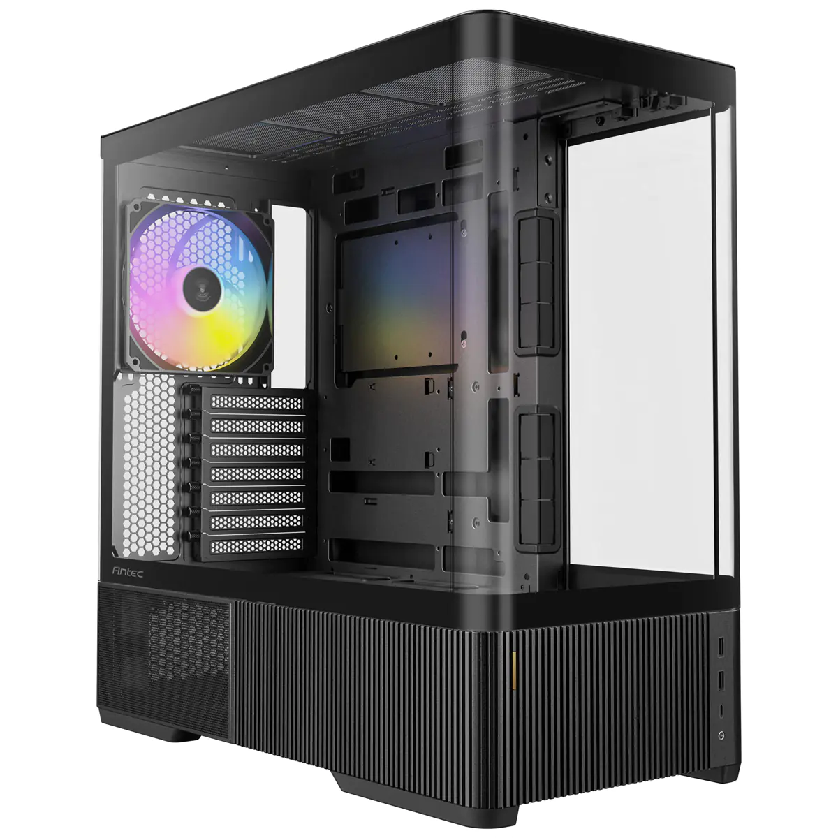 Antec Geh Mid C6 Curve ARGB ATX/M-ATX/M-ITX o.N. BK retail - Midi/Minitower - Midi/Minitower