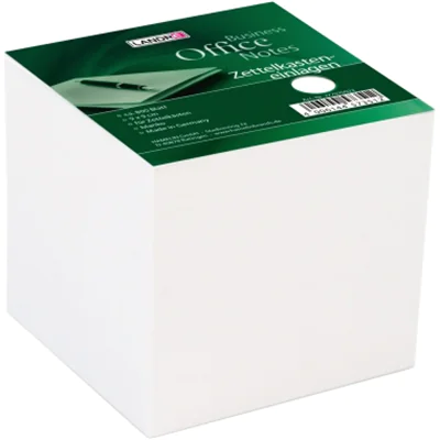 Landre Zettelboxeinlage 100420104 9x9x9cm weiß Landre Zettelboxeinlage 100420104 9x9x9cm weiß