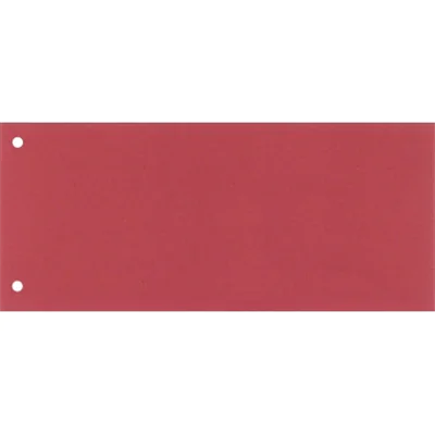 Trennstreifen 10,5x24cm rot 100 St./Pack. Trennstreifen 10,5x24cm rot 100 St./Pack.