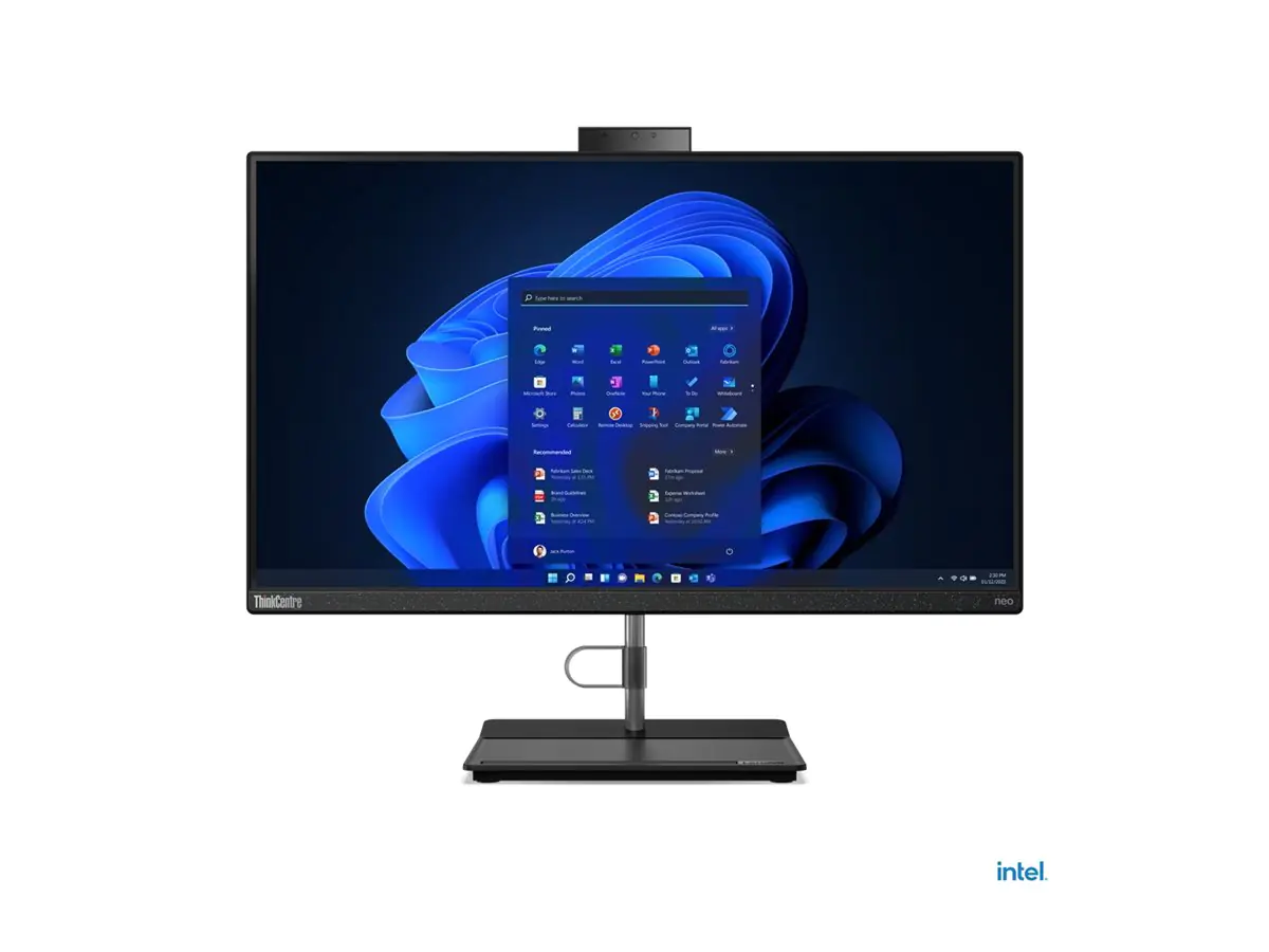 Lenovo ThinkCentre neo 30a 24 Gen 4 12K0 - All-in-One (Komplettlösung) - Monitorständer mit Hubfunktion - Core i5 13420H / 2.1 GHz - RAM 8 GB - SSD 256 GB - TCG Opal Encryption 2, NVMe - UHD Graphics - 1GbE - WLAN: 802.11a/b/g/n/ac/ax, Bluetooth 5.1
