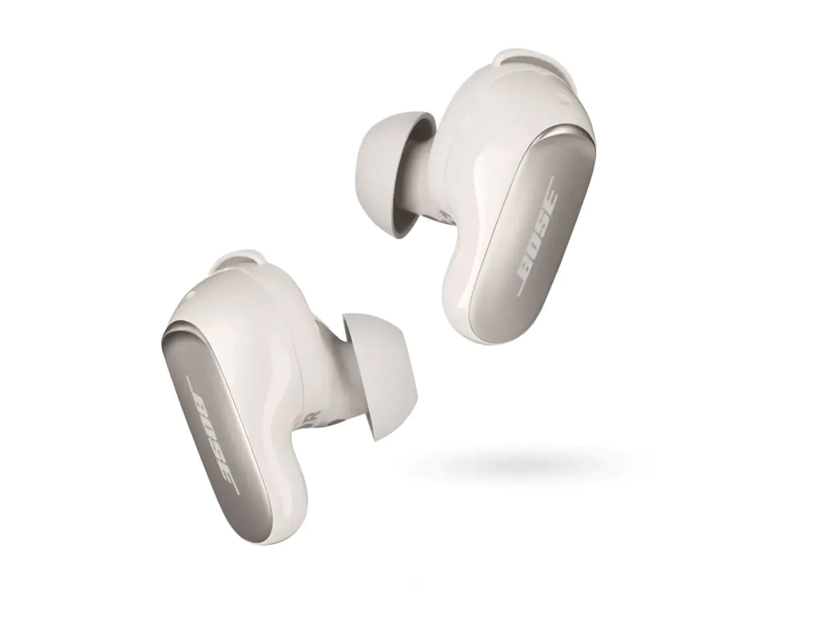 Bose QuietComfort Ultra Earbuds - True Wireless-Kopfhörer mit Mikrofon - im Ohr - Bluetooth - aktive Rauschunterdrückung - White Smoke