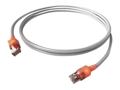 EasyLan DualBoot LED - Patch-Kabel - RJ-45 (M) bis RJ-45 (M) - 50 cm - SFTP - CAT 6 - IEEE 802.5/IEEE 802.3 - geformt - Gelb