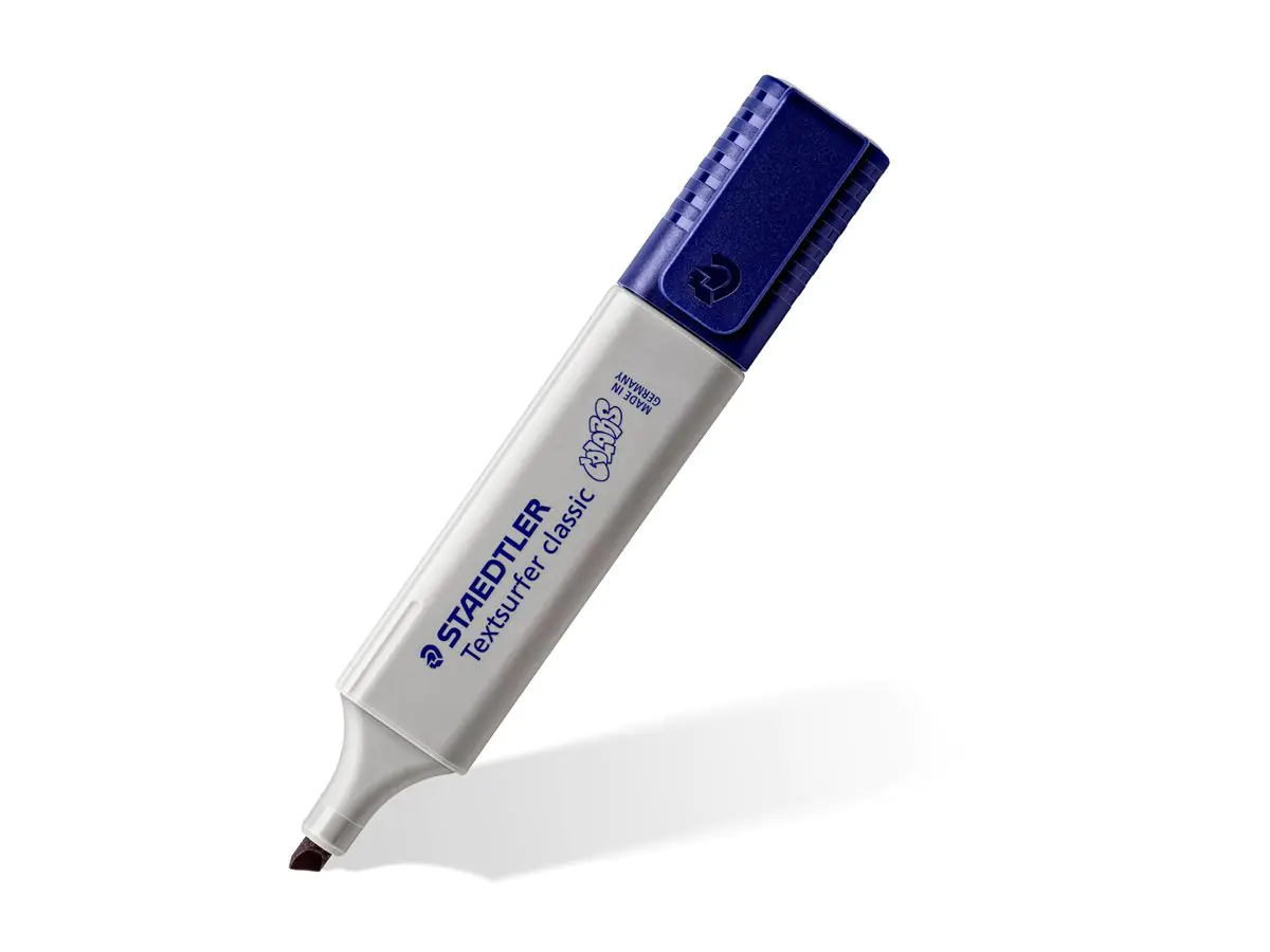 STAEDTLER Textsurfer classic 364 C - Textmarker - für Faxpapier, Kohlepapier - gemischte Farben - wasserbasierte Tinte - 1-5 mm (Packung mit 10) 364 CWP10