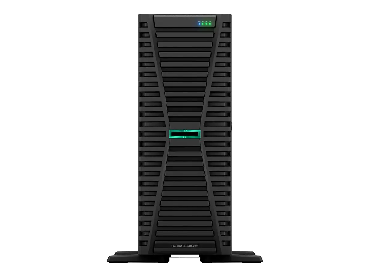 HPE ProLiant ML350 Gen11 - Server - Tower - 4U - zweiweg - 1 x Xeon Silver 4510 / 2.4 GHz - RAM 64 GB - SATA/SAS/NVMe - Hot-Swap 6.4 cm (2.5") Schacht/Schächte - SSD 2 x 960 GB - 1GbE - kein Betriebssystem - Monitor: keiner - Smart Choice HPE ProLiant ML350 Gen11 - Server - Tower - 4U - zweiweg - 1 x Xeon Silver 4510 / 2.4 GHz - RAM 64 GB - SATA/SAS/NVMe - Hot-Swap 6.4 cm (2.5") Schacht/Schächte - SSD 2 x 960 GB - 1GbE - kein Betriebssystem - Monitor: keiner - Smart Choice
