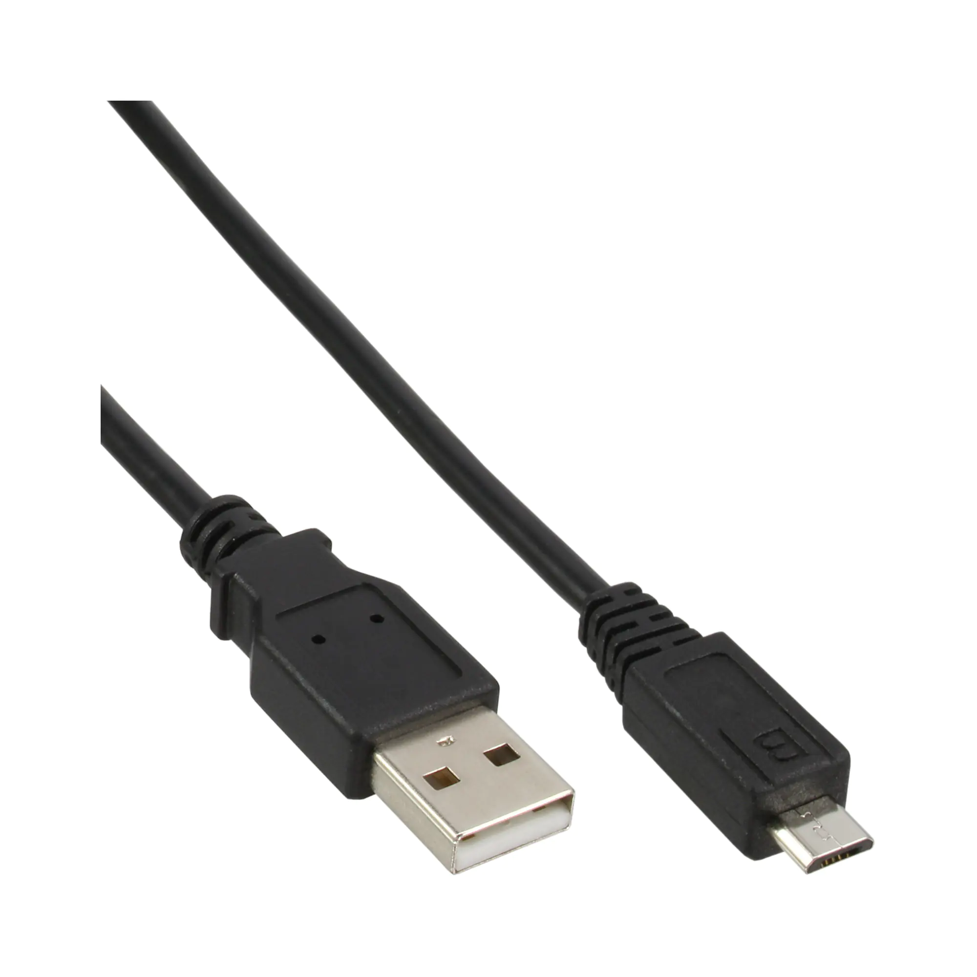 InLine - USB-Kabel - USB (M) zu Micro-USB Typ B (M) - 1.8 m - Schwarz