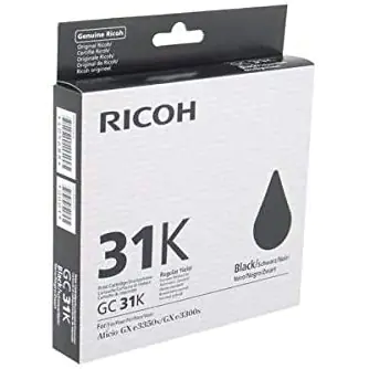 Ricoh GC - Schwarz - Original - Tintenpatrone - für Ricoh Aficio GX e3300N, Aficio GX e3350N; IPSiO GX e3300 Ricoh GC - Schwarz - Original - Tintenpatrone - für Ricoh Aficio GX e3300N, Aficio GX e3350N; IPSiO GX e3300