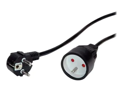 VALUE Spannungsversorgungs-Verlängerungskabel - power CEE 7/7 (M) 19.99.1173