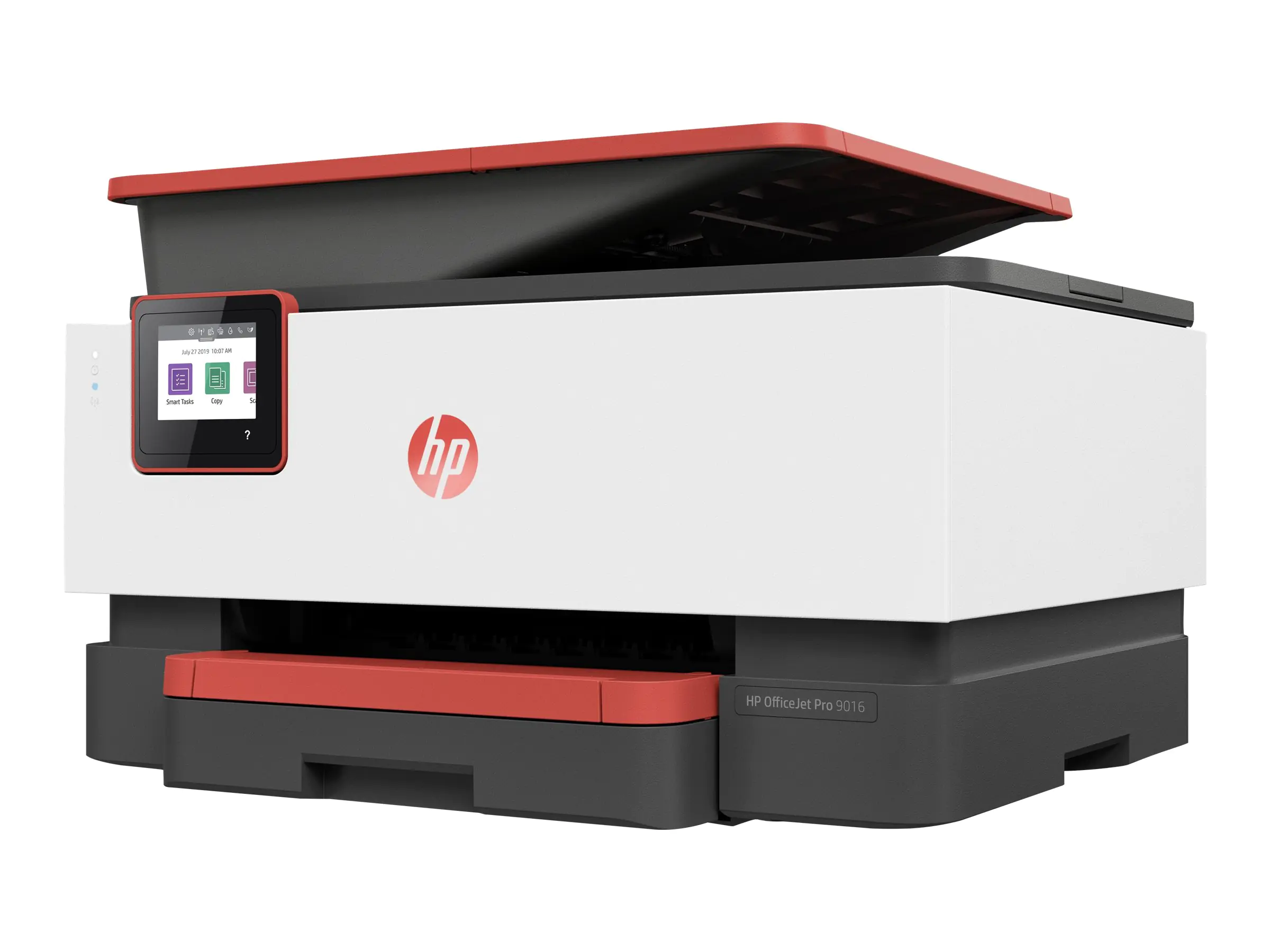 HP Officejet Pro 9016 All-in-One - Multifunktionsdrucker - Farbe - Tintenstrahl - Legal (216 x 356 mm) (Original) - A4/Legal (Medien) - bis zu 21 Seiten/Min. (Kopieren) - bis zu 22 Seiten/Min. (Drucken) - 250 Blatt - USB 2.0, LAN, Wi-Fi(n), USB-Host