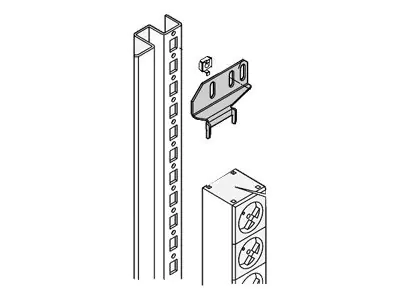 SCHROFF PDU-Montagehalterungen (Packung mit 20110068