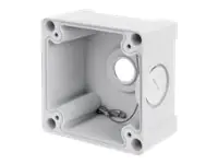 Vivotek AM-719 - Anschlusskasten für Kamera - Pfosten montierbar - Außenbereich - weiß - für Vivotek IB9365-HT-A (4-9mm); S Series IB9365-LPR