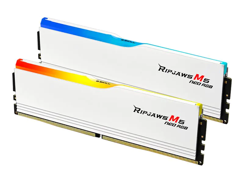 G.Skill DIMM 64 GB DDR5-6000 2x 32 Dual-Kit weiss F5-6000J3636F32GX2-RM5NRW Ripjaws