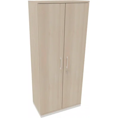 Flügeltürenschrank 5OH B800xT442xH1869 ws/Akazie Flügeltürenschrank 5OH B800xT442xH1869 ws/Akazie