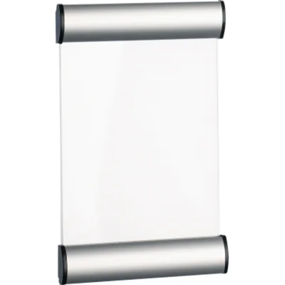 ALCO Türschild 180 x 110 mm (B x H) Beschriftungsschild auswechselbar Aluminium/Acryl
