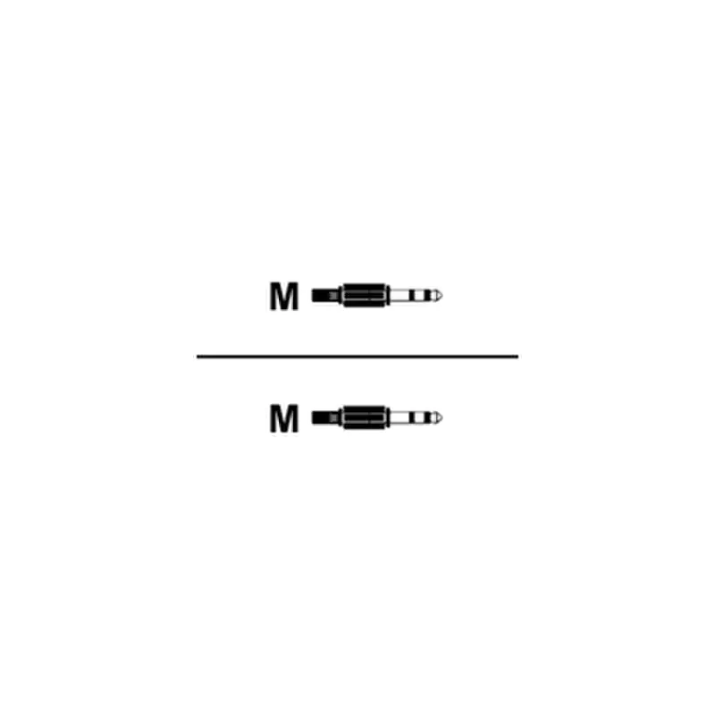 exertis Connect Professional - Audiokabel - Stereo Mini-Klinkenstecker männlich zu Stereo Mini-Klinkenstecker männlich - 1.5 m - Dreifachisolierung